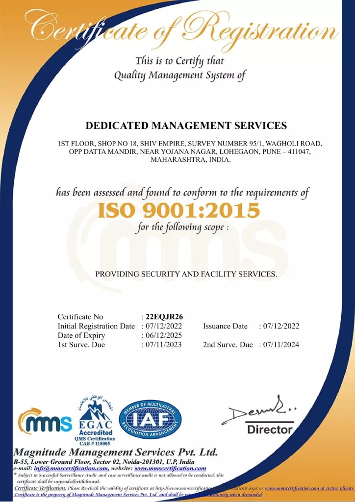 certification