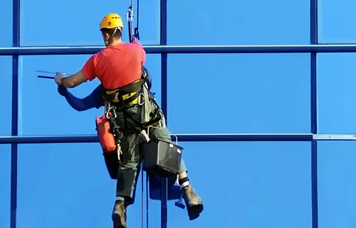 Glass Facade Cleaning